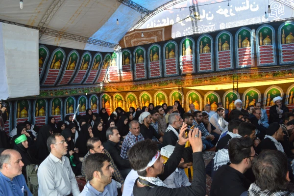 بازدید رییس دانشگاه فرهنگیان کشور وهیأت همراه از موکب اربعین حسینی دانشگاه فرهنگیان خوزستان مستقر در  مرز چذابه