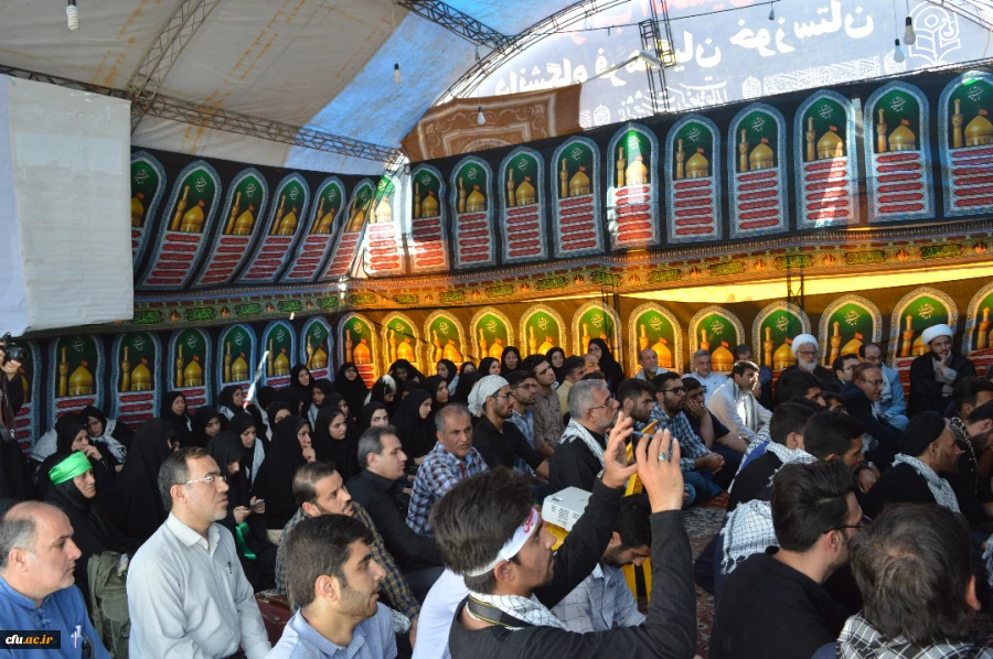 بازدید رییس دانشگاه فرهنگیان کشور وهیأت همراه از موکب اربعین حسینی دانشگاه فرهنگیان خوزستان مستقر در  مرز چذابه