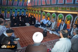 بازدید رییس دانشگاه فرهنگیان کشور وهیأت همراه از موکب اربعین حسینی دانشگاه فرهنگیان خوزستان مستقر در  مرز چذابه