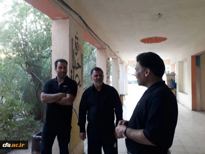 حضور سرپرست معاونت فرهنگی و اجتماعی در موکب دانشگاه فرهنگیان در کربلای معلی 