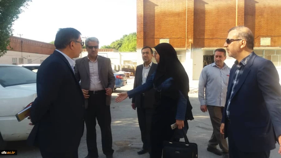بازدید مدیر کل خدمات ورفاه دانشجویی و معاونت دانشجویی دانشگاه فرهنگیان از پردیس فاطمه زهرا (س) اهواز