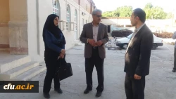 بازدید مدیر کل خدمات ورفاه دانشجویی و معاونت دانشجویی دانشگاه فرهنگیان از پردیس فاطمه زهرا (س) اهواز