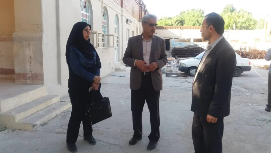 بازدید مدیر کل خدمات ورفاه دانشجویی و معاونت دانشجویی دانشگاه فرهنگیان از پردیس فاطمه زهرا (س) اهواز