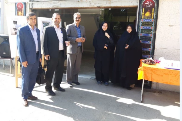 مراسم عزادری اربعین سرور وسالار شهیدان در پردیس های استان کرمانشاه برگزارشد 2