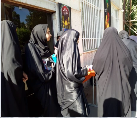 مراسم عزادری اربعین سرور وسالار شهیدان در پردیس های استان کرمانشاه برگزارشد 4