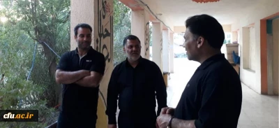 حضور سرپرست معاونت فرهنگی و اجتماعی در موکب دانشگاه فرهنگیان در کربلای معلی
