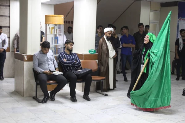 نمایش آئینی علمدار در پردیس های دانشگاه فرهنگیان استان بوشهر برگزار شد 5