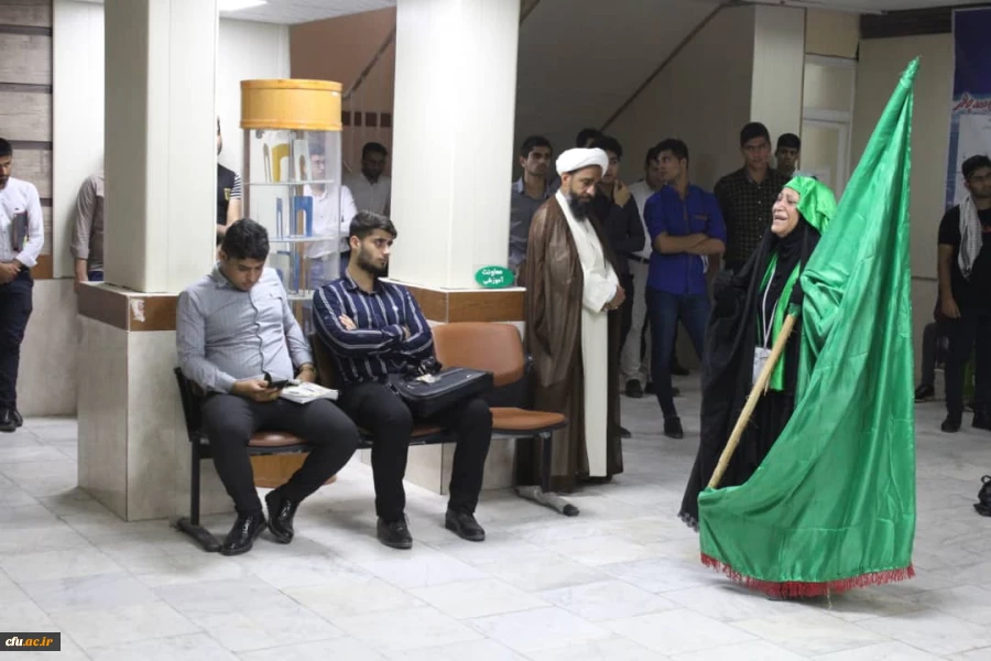 نمایش آئینی علمدار در پردیس های دانشگاه فرهنگیان استان بوشهر برگزار شد 5