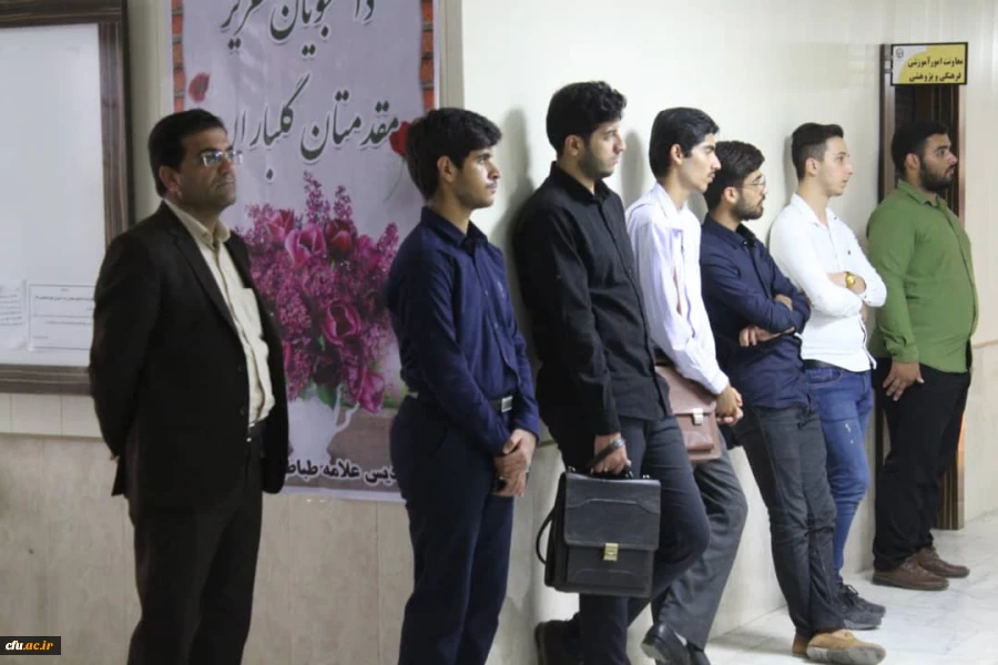 نمایش آئینی علمدار در پردیس های دانشگاه فرهنگیان استان بوشهر برگزار شد 7