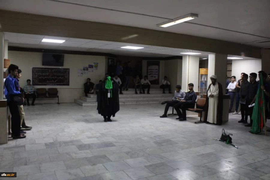 نمایش آئینی علمدار در پردیس های دانشگاه فرهنگیان استان بوشهر برگزار شد 8