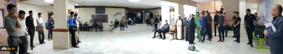 نمایش آئینی علمدار در پردیس های دانشگاه فرهنگیان استان بوشهر برگزار شد 10