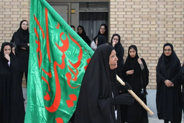 نمایش آئینی علمدار در پردیس های دانشگاه فرهنگیان استان بوشهر برگزار شد 11