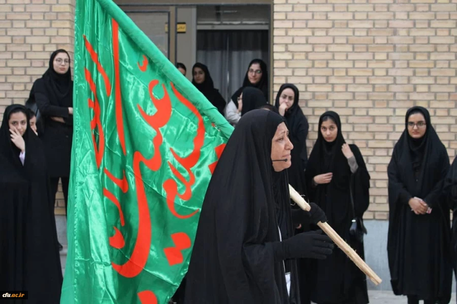 نمایش آئینی علمدار در پردیس های دانشگاه فرهنگیان استان بوشهر برگزار شد 11