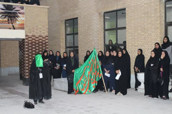 نمایش آئینی علمدار در پردیس های دانشگاه فرهنگیان استان بوشهر برگزار شد 12