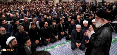 در حسینیه امام خمینی(ره) صورت پذیرفت:

حضور هیئات مذهبی دانشجویی دانشگاه فرهنگیان سراسر کشور همگام با هیئت های دانشجویی سایر دانشگاه ها در مراسم عزاداری اربعین حسینی در حضور رهبر معظم انقلاب