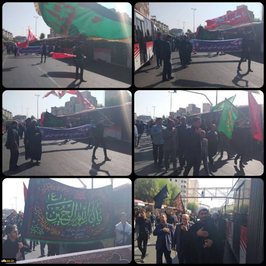 آیین پیاده روی اربعین حسینی پردیس ها و مراکز استان تهران
 7