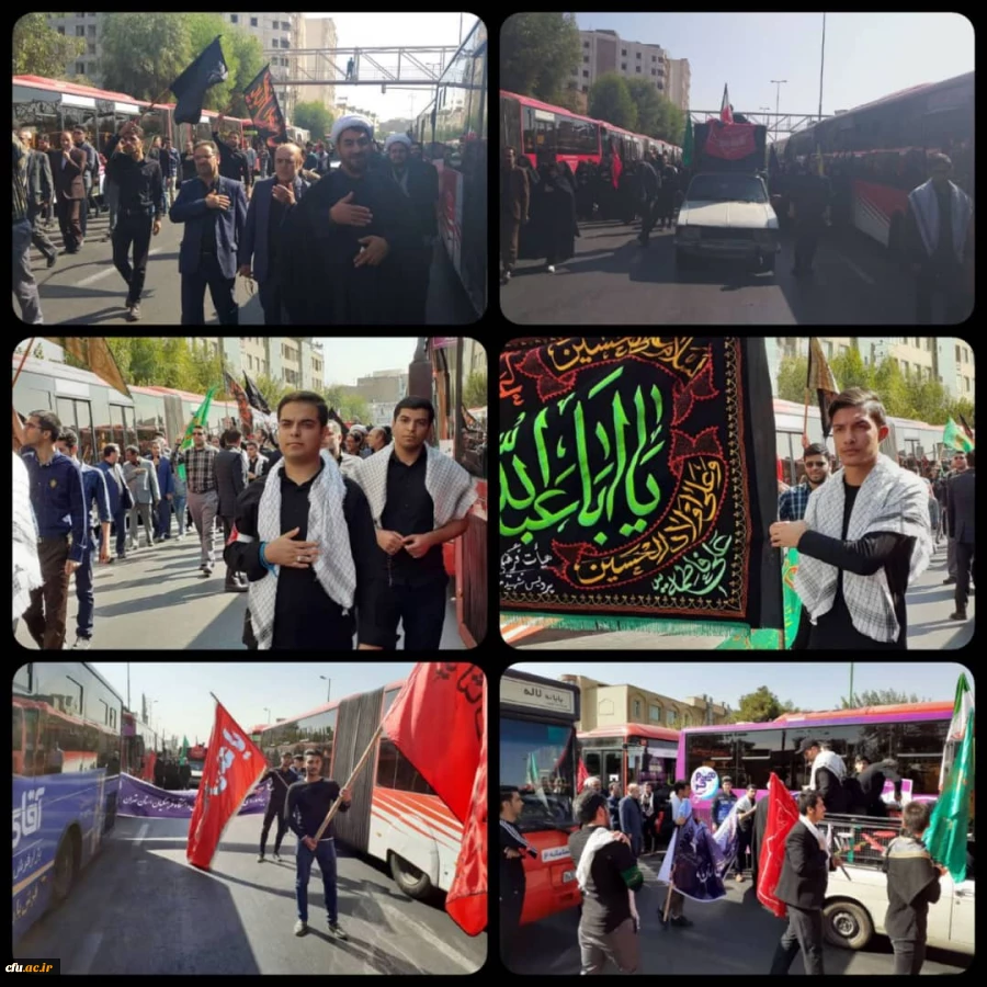 آیین پیاده روی اربعین حسینی پردیس ها و مراکز استان تهران
 13