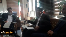 دیدار مدیریت دانشگاه فرهنگیان استان اصفهان با معاون امور عمرانی استانداری اصفهان