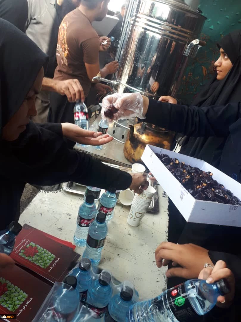 موکب های دانشگاه فرهنگیان استان  ایلام در روز اربعین حسینی(ع)