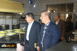 بازدید معاونت محترم دانشجویی و مدیر کل حوزه دانشجویی دانشگاه فرهنگیان از پردیس رسول اکرم (ص) اهواز