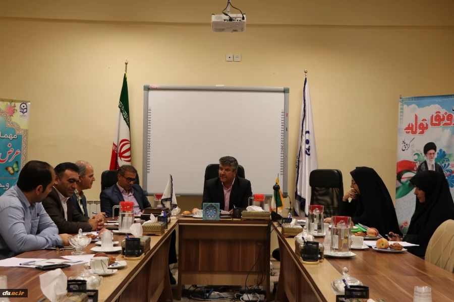 جلسه شورای ورزش دانشگاه فرهنگیان استان اصفهان