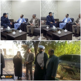 نشست صمیمی رییس دانشگاه فرهنگیان با سرپرست محترم اداره کل آموزش و پرورش استان خوزستان