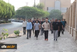 به مناسبت هفته تربیت بدنی

برگزاری همایش پیاده روی دانشجویان دانشگاه فرهنگیان بوشهر در ساحل بوشهر  2