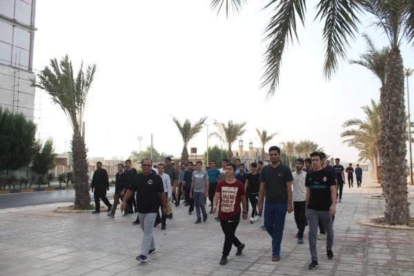 به مناسبت هفته تربیت بدنی

برگزاری همایش پیاده روی دانشجویان دانشگاه فرهنگیان بوشهر در ساحل بوشهر  2