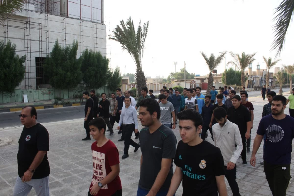 به مناسبت هفته تربیت بدنی

برگزاری همایش پیاده روی دانشجویان دانشگاه فرهنگیان بوشهر در ساحل بوشهر  3