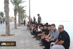 به مناسبت هفته تربیت بدنی

برگزاری همایش پیاده روی دانشجویان دانشگاه فرهنگیان بوشهر در ساحل بوشهر  6