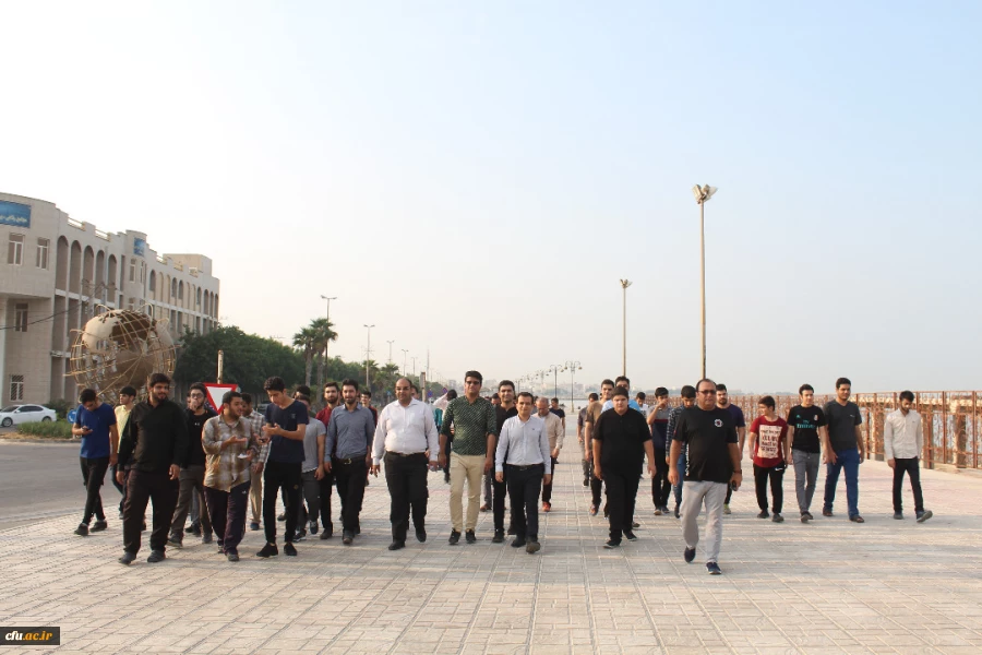 به مناسبت هفته تربیت بدنی

برگزاری همایش پیاده روی دانشجویان دانشگاه فرهنگیان بوشهر در ساحل بوشهر  8