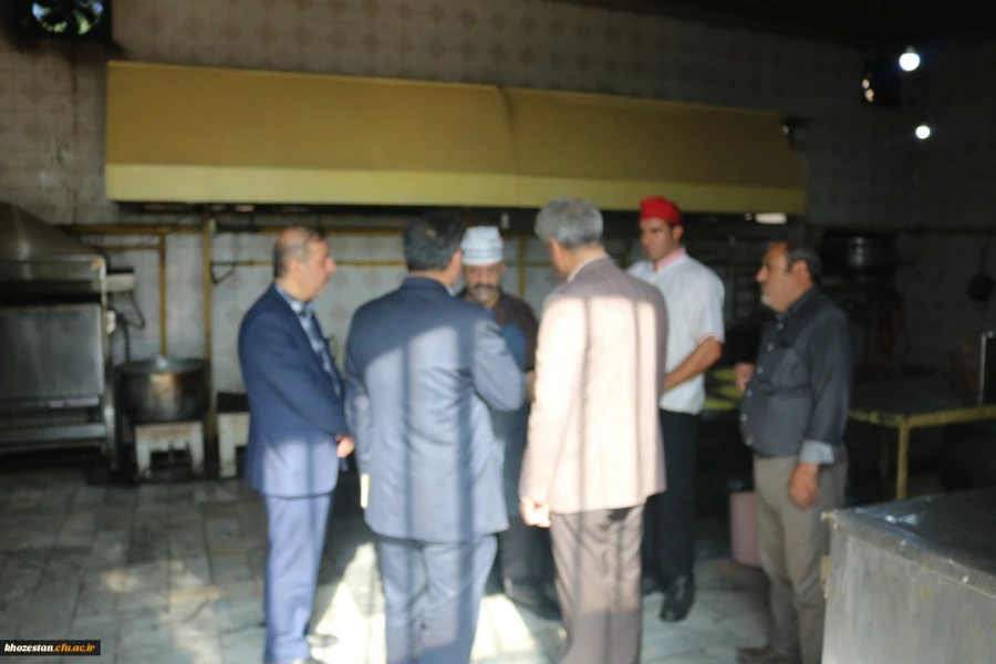 بازدید معاون دانشجویی دانشگاه از پردیس حضرت رسول اکرم (ص) 2