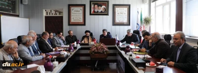 بیست و پنجمین نشست شورای دانشگاه برگزارشد