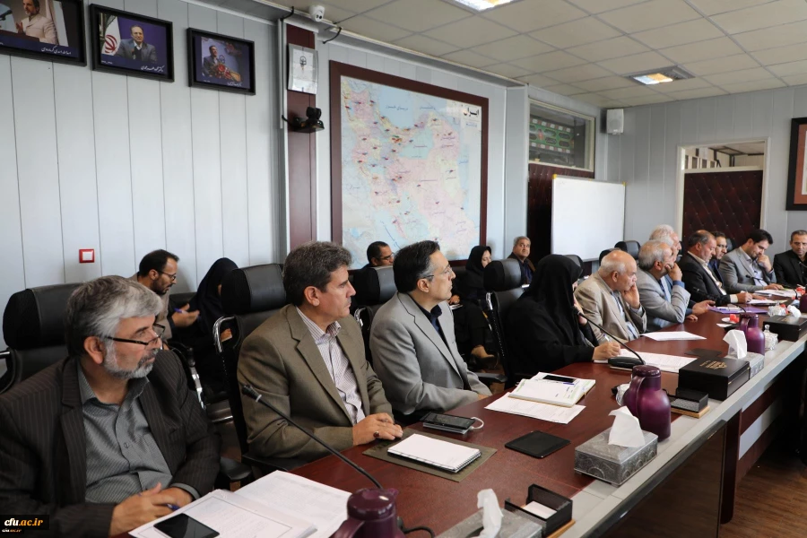 بیست و پنجمین نشست شورای دانشگاه برگزارشد 3