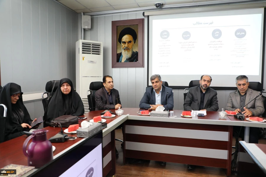 بیست و پنجمین نشست شورای دانشگاه برگزارشد 4