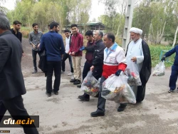 پیاده روی اساتید، کارکنان و دانشجومعلمان به همراه مسؤلین ادارات شهرستان نیر 6