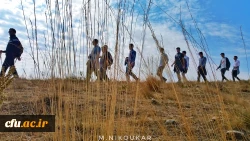 کوهپیمایی دانشجو معلمان و کارکنان دانشگاه فرهنگیان خراسان شمالی به مناسبت هفته تربیت بدنی 5