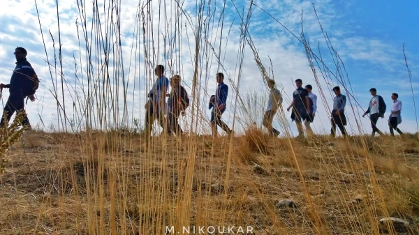 کوهپیمایی دانشجو معلمان و کارکنان دانشگاه فرهنگیان خراسان شمالی به مناسبت هفته تربیت بدنی 5