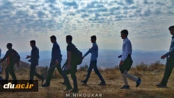 کوهپیمایی دانشجو معلمان و کارکنان دانشگاه فرهنگیان خراسان شمالی به مناسبت هفته تربیت بدنی 6
