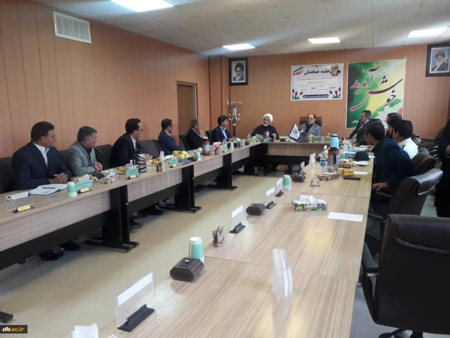  بازدید مدیر امورپردیس های دانشگاه فرهنگیان استان فارس از مرکز شهید بهشتی اقلید  2