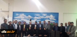  بازدید مدیر امورپردیس های دانشگاه فرهنگیان استان فارس از مرکز شهید بهشتی اقلید  2