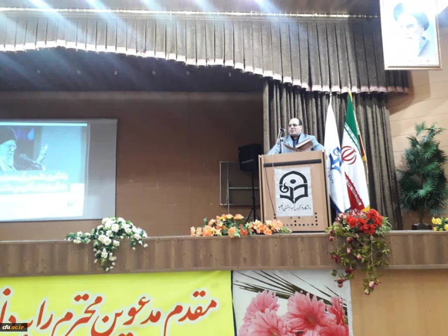  بازدید مدیر امورپردیس های دانشگاه فرهنگیان استان فارس از مرکز شهید بهشتی اقلید  2