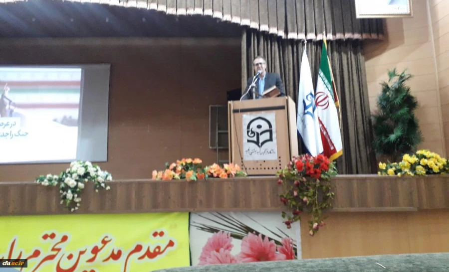  بازدید مدیر امورپردیس های دانشگاه فرهنگیان استان فارس از مرکز شهید بهشتی اقلید  2