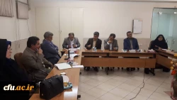 نشست سرپرست مدیریت  امور پردیس های دانشگاه فرهنگیان استان قزوین با اعضای گروه های آموزشی
دکتر مشهدی مدیر امور پردیس های استان قزوین طی سه نشست متوالی تخصصی با مدیران گروه واعضای گروه های آموزشی پردیس ها دیدار وگفت وگوکرد 2