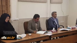 نشست سرپرست مدیریت  امور پردیس های دانشگاه فرهنگیان استان قزوین با اعضای گروه های آموزشی
دکتر مشهدی مدیر امور پردیس های استان قزوین طی سه نشست متوالی تخصصی با مدیران گروه واعضای گروه های آموزشی پردیس ها دیدار وگفت وگوکرد 2