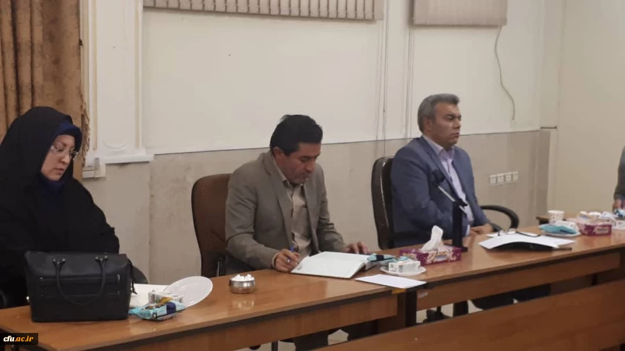 نشست سرپرست مدیریت  امور پردیس های دانشگاه فرهنگیان استان قزوین با اعضای گروه های آموزشی
دکتر مشهدی مدیر امور پردیس های استان قزوین طی سه نشست متوالی تخصصی با مدیران گروه واعضای گروه های آموزشی پردیس ها دیدار وگفت وگوکرد 2