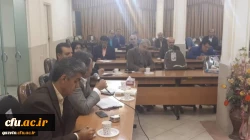 نشست سرپرست مدیریت  امور پردیس های دانشگاه فرهنگیان استان قزوین با اعضای گروه های آموزشی
دکتر مشهدی مدیر امور پردیس های استان قزوین طی سه نشست متوالی تخصصی با مدیران گروه واعضای گروه های آموزشی پردیس ها دیدار وگفت وگوکرد 2