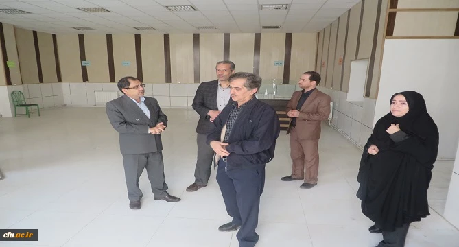 بازدید دکتر علی نجفی سرپرست مدیریت امور پردیس های استان از موزه ی اسناد و گنجینه ی آموزش و پرورش 5