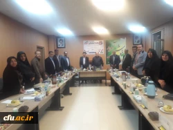  بازدید مدیر امورپردیس های دانشگاه فرهنگیان استان فارس از مرکز شهید بهشتی اقلید  4