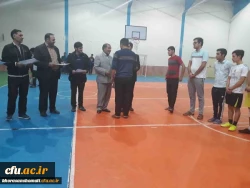 برگزاری مسابقات فوتسال دانشجومعلمان پردیس امام محمد باقر(ع) به مناسبت هفته تربیت بدنی 2